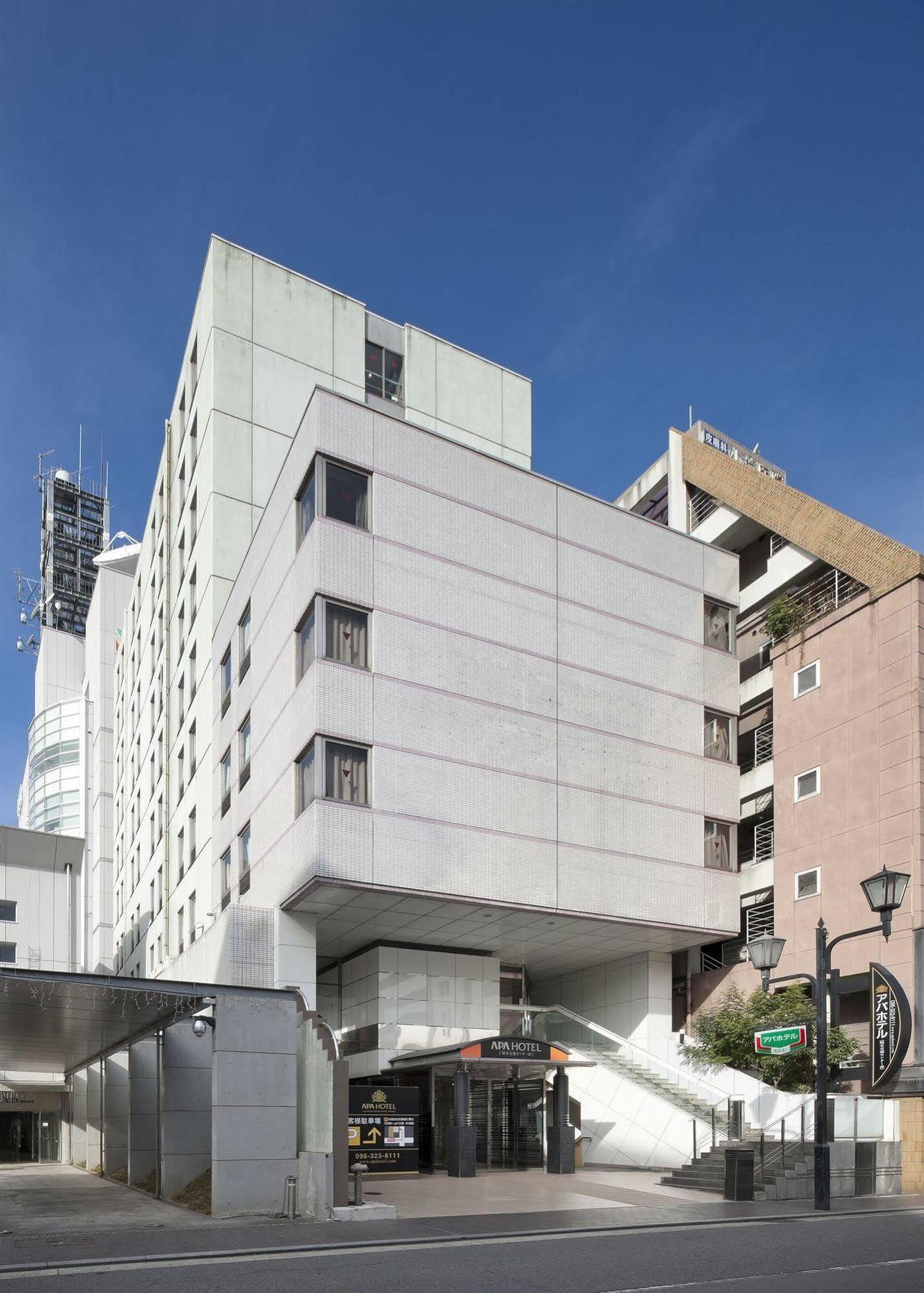 アパホテル〈熊本桜町バスターミナル南〉 エクステリア 写真